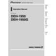 PIONEER DEH-1950G/XN/ES Owners Manual PIONEER DEH-1950G/XN/ES Owners Manual