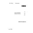 ZANUSSI GN601HR2 Owners Manual ZANUSSI GN601HR2 Owners Manual