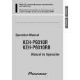 PIONEER KEH-P6010RB/X1B/EW Owners Manual PIONEER KEH-P6010RB/X1B/EW Owners Manual