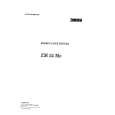 ZANUSSI ZM24ME Owners Manual ZANUSSI ZM24ME Owners Manual