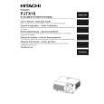 HITACHI PJTX10 Owners Manual HITACHI PJTX10 Owners Manual