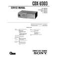 SONY CDX-U303 Service Manual SONY CDX-U303 Service Manual