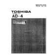 TOSHIBA AD4 Service Manual TOSHIBA AD4 Service Manual