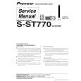 PIONEER S-ST770/XTW/EW Service Manual PIONEER S-ST770/XTW/EW Service Manual