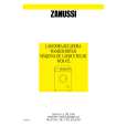 ZANUSSI WDS872 Owners Manual ZANUSSI WDS872 Owners Manual