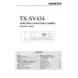 ONKYO TXSV434 Owners Manual ONKYO TXSV434 Owners Manual