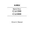 KAWAI CA1000 Owners Manual KAWAI CA1000 Owners Manual