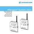 SENNHEISER SYSTEM2015 Owners Manual SENNHEISER SYSTEM2015 Owners Manual