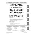 ALPINE CDA-9853R Owners Manual ALPINE CDA-9853R Owners Manual