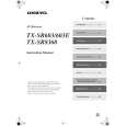 ONKYO TXSR603E Owners Manual ONKYO TXSR603E Owners Manual