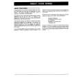 WHIRLPOOL 31315VBV Owners Manual WHIRLPOOL 31315VBV Owners Manual