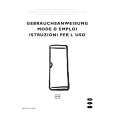 ELECTROLUX EUF2686(EURO) Owners Manual ELECTROLUX EUF2686(EURO) Owners Manual
