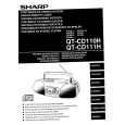 SHARP QTCD110H Owners Manual SHARP QTCD110H Owners Manual