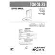 SONY TCM31 Service Manual SONY TCM31 Service Manual