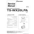 PIONEER TSWX20LPA Service Manual PIONEER TSWX20LPA Service Manual