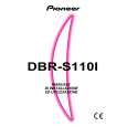 PIONEER DBR-S110I Owners Manual PIONEER DBR-S110I Owners Manual