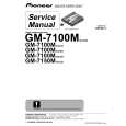 PIONEER GM-7150M/XU/UC Service Manual PIONEER GM-7150M/XU/UC Service Manual
