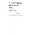 CANON NP4835 Parts Catalog CANON NP4835 Parts Catalog