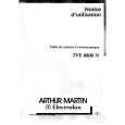 ARTHUR MARTIN ELECTROLUX TVE8800N Owners Manual ARTHUR MARTIN ELECTROLUX TVE8800N Owners Manual