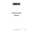 ZANUSSI ZV285F4 Owners Manual ZANUSSI ZV285F4 Owners Manual