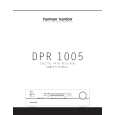 HARMAN KARDON DPR1005 Owners Manual HARMAN KARDON DPR1005 Owners Manual