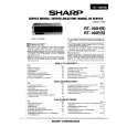 SHARP RT160E/S Service Manual SHARP RT160E/S Service Manual