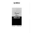 KAWAI MR120 Owners Manual KAWAI MR120 Owners Manual