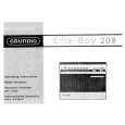 GRUNDIG ELITE-BOY 209 Owners Manual GRUNDIG ELITE-BOY 209 Owners Manual
