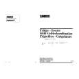 ZANUSSI ZN255/2TW Owners Manual ZANUSSI ZN255/2TW Owners Manual