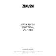 ZANUSSI Z671 Owners Manual ZANUSSI Z671 Owners Manual