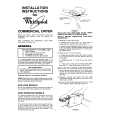WHIRLPOOL CG2951XSW0 Installation Manual WHIRLPOOL CG2951XSW0 Installation Manual