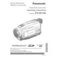 PANASONIC PVDV102 Owners Manual PANASONIC PVDV102 Owners Manual