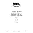 ZANUSSI FJR1454W Owners Manual ZANUSSI FJR1454W Owners Manual