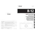 TEAC R12 Owners Manual TEAC R12 Owners Manual