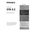 ONKYO DTR5.2 Owners Manual ONKYO DTR5.2 Owners Manual