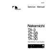 NAKAMICHI TA3 Service Manual NAKAMICHI TA3 Service Manual