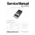 PANASONIC RQ301S/E Service Manual PANASONIC RQ301S/E Service Manual