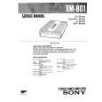 SONY XM801 Service Manual SONY XM801 Service Manual