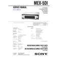 SONY MEX5DI Service Manual SONY MEX5DI Service Manual
