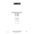 ZANUSSI FL1008 Owners Manual ZANUSSI FL1008 Owners Manual