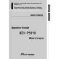 PIONEER KEH-P6010 Owners Manual PIONEER KEH-P6010 Owners Manual