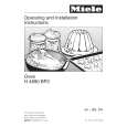 MIELE H4890BP2 Owners Manual MIELE H4890BP2 Owners Manual