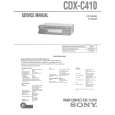 SONY CDXC410 Service Manual SONY CDXC410 Service Manual