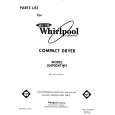 WHIRLPOOL LE4930XTN2 Parts Catalog WHIRLPOOL LE4930XTN2 Parts Catalog