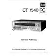 DUAL CT1540RC Service Manual DUAL CT1540RC Service Manual