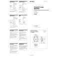 SONY XS-W4621 Owners Manual SONY XS-W4621 Owners Manual