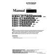 PIONEER KEH-P6200RDS Owners Manual PIONEER KEH-P6200RDS Owners Manual