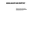 MARANTZ ST-65 Owners Manual MARANTZ ST-65 Owners Manual