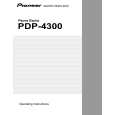 PIONEER PDP-4300/KUC/CA Owners Manual PIONEER PDP-4300/KUC/CA Owners Manual
