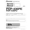 PIONEER PDP-436PE-PU Service Manual PIONEER PDP-436PE-PU Service Manual